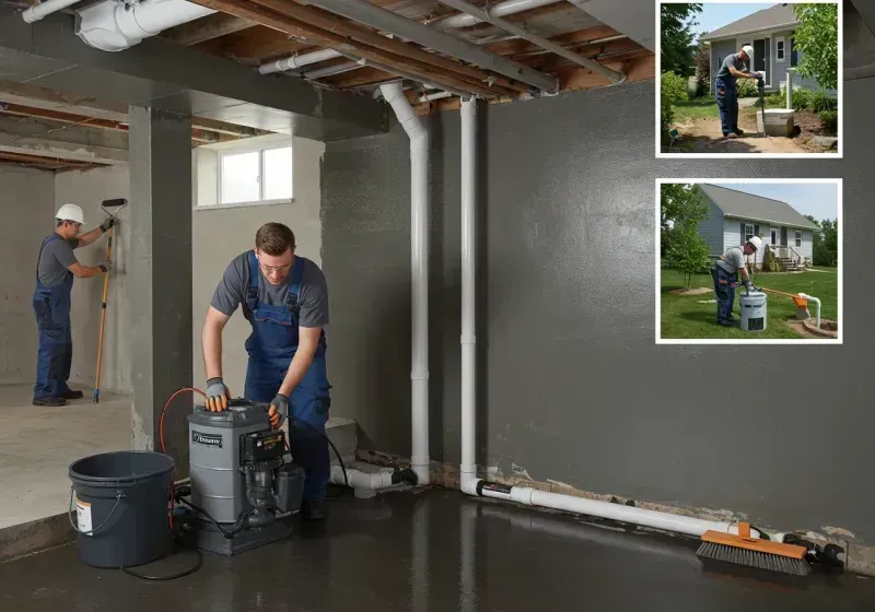 Basement Waterproofing and Flood Prevention process in Midtown, TN